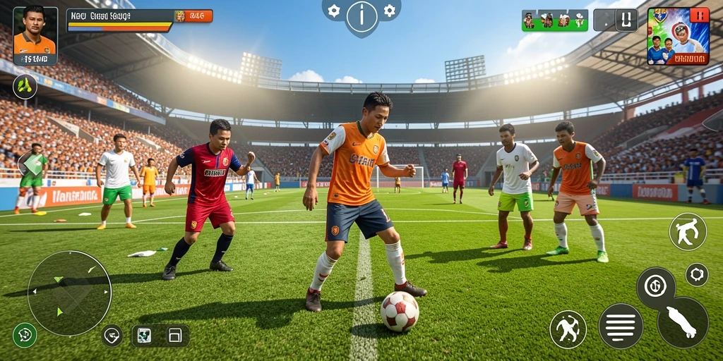 Screenshot utama 3446 menampilkan momen seru dalam pertandingan olahraga.