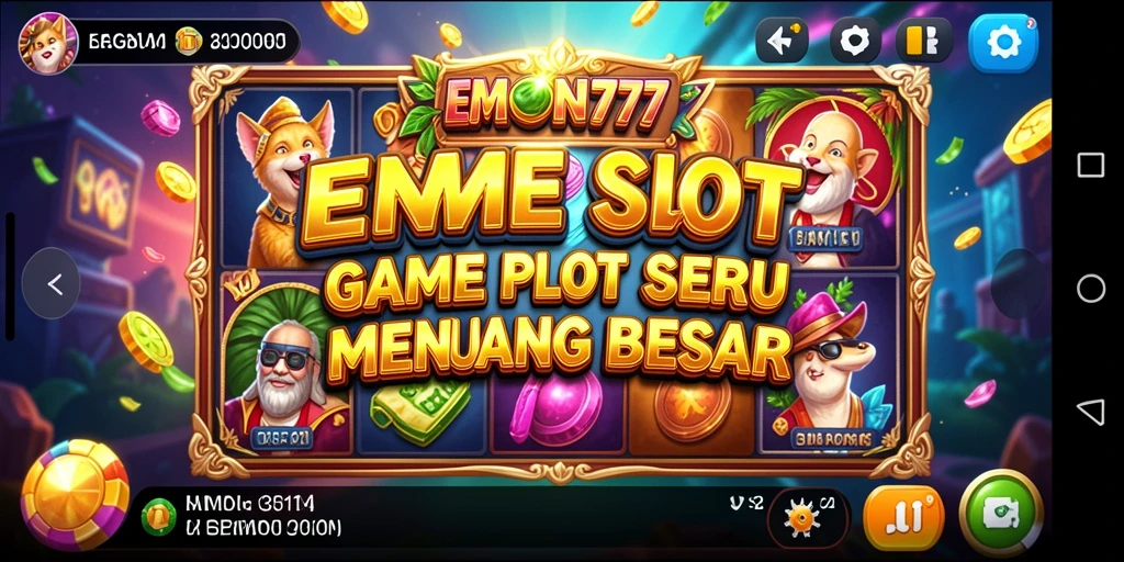 Gameplay menarik dan seru dari EMON777 yang penuh warna.