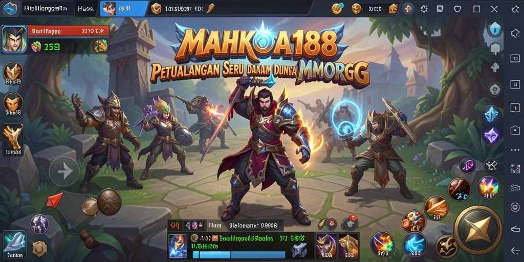 Gameplay menawan dalam dunia MMORPG MAHKOTA188.