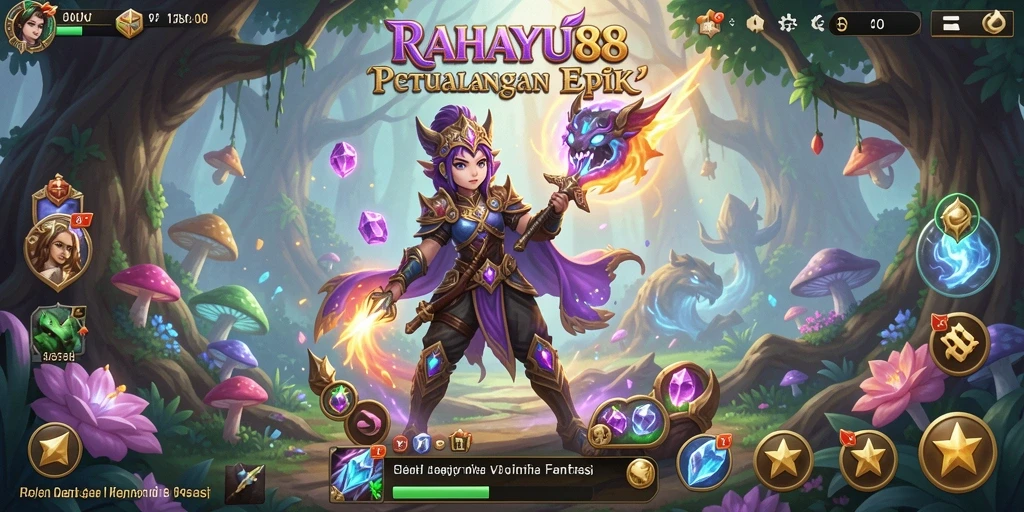 Tampilan menarik dalam game petualangan RAHAYU88.