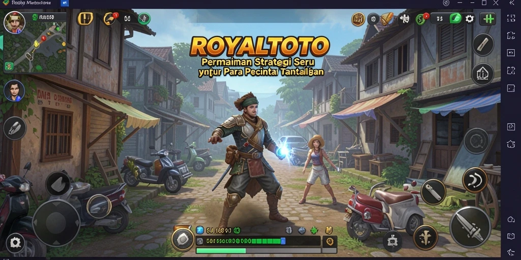 Screenshot gameplay ROYALTOTO menunjukkan strategi yang mendebarkan.