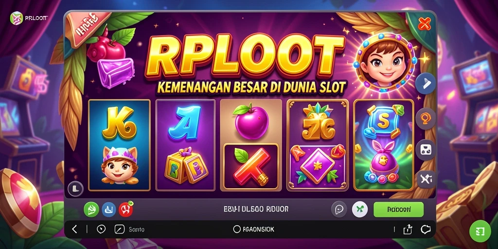 Tampilan screenshot RPLOOT dengan gameplay Slot yang menarik.