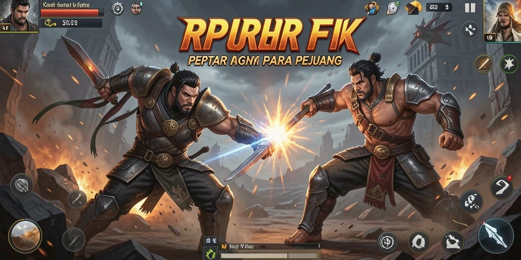 Tampilan seru karakter dalam pertarungan di RPRR.