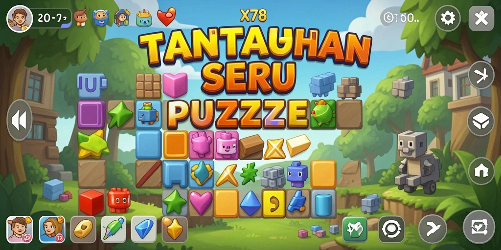 Tampilan gameplay X78 yang menantang dan menarik.